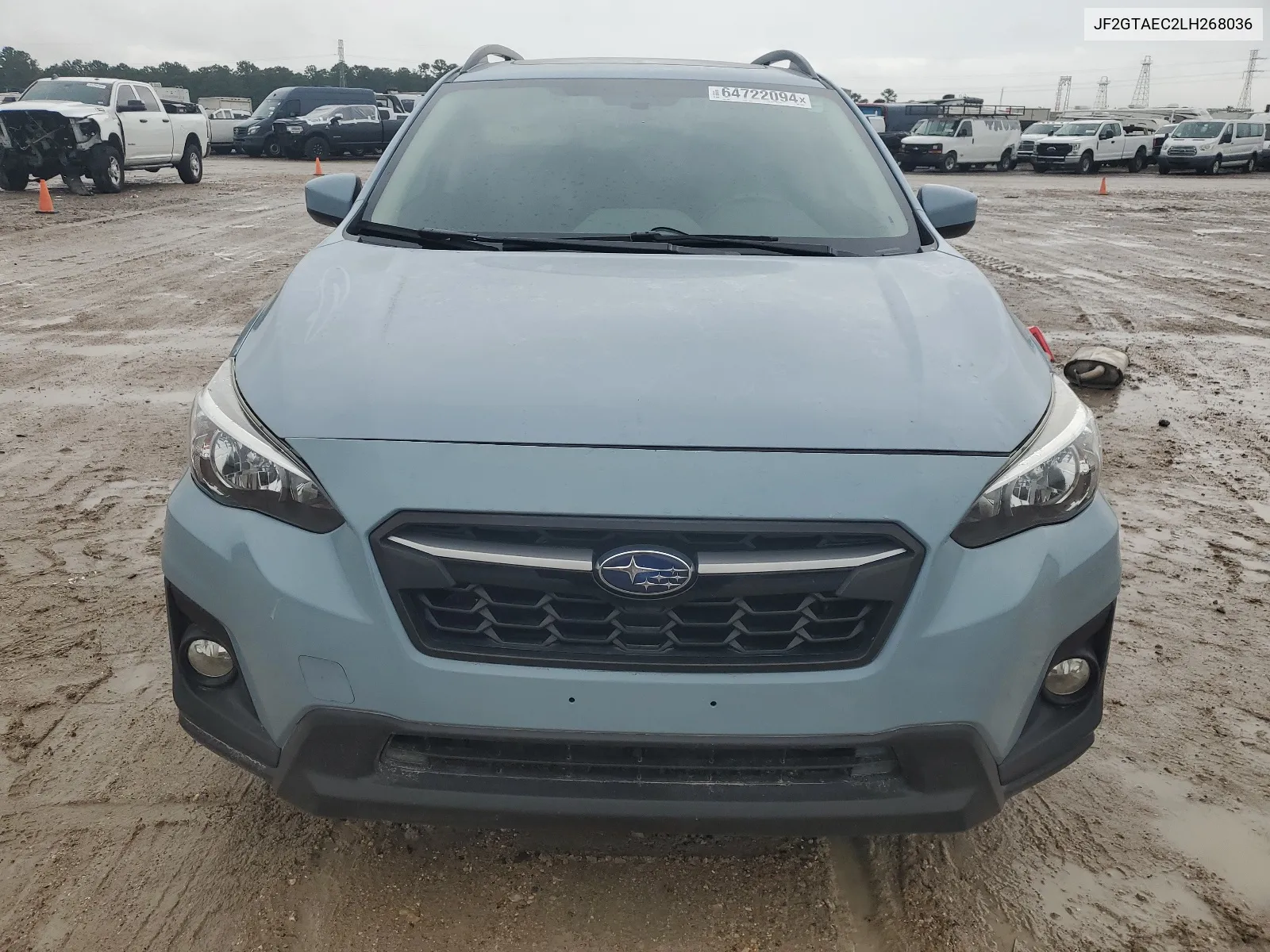 2020 Subaru Crosstrek Premium VIN: JF2GTAEC2LH268036 Lot: 64722094