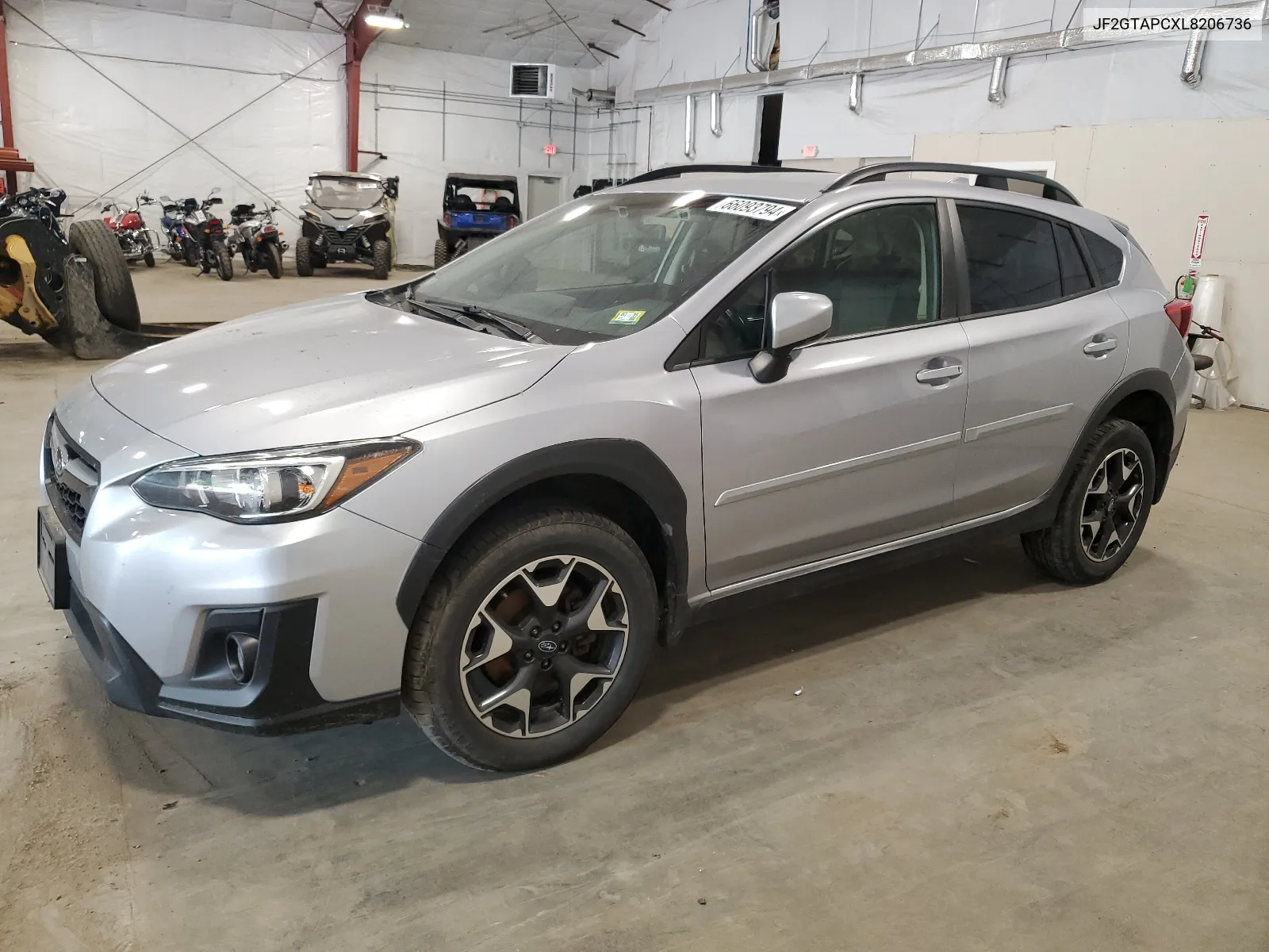 2020 Subaru Crosstrek Premium VIN: JF2GTAPCXL8206736 Lot: 66093794