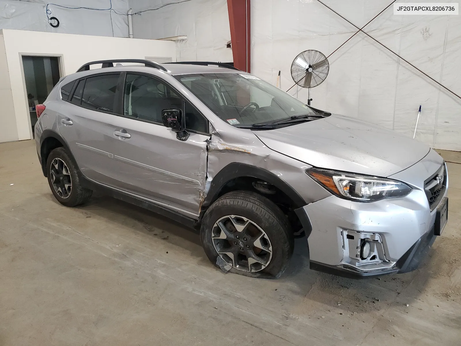 2020 Subaru Crosstrek Premium VIN: JF2GTAPCXL8206736 Lot: 66093794