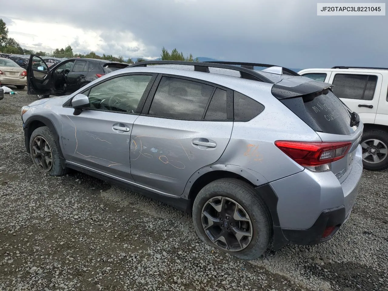 2020 Subaru Crosstrek Premium VIN: JF2GTAPC3L8221045 Lot: 68071564