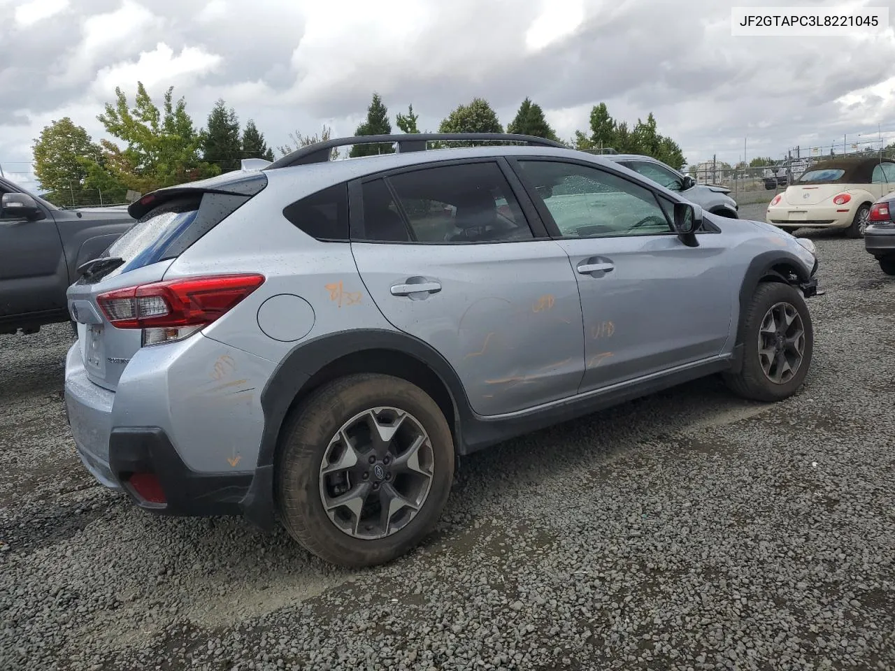 2020 Subaru Crosstrek Premium VIN: JF2GTAPC3L8221045 Lot: 68071564