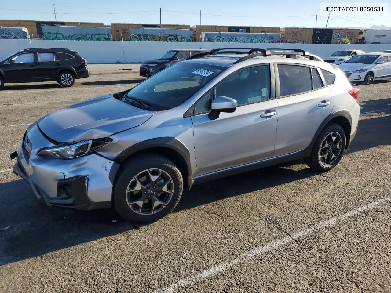 2020 Subaru Crosstrek Premium VIN: JF2GTAEC5L8250534 Lot: 68142724