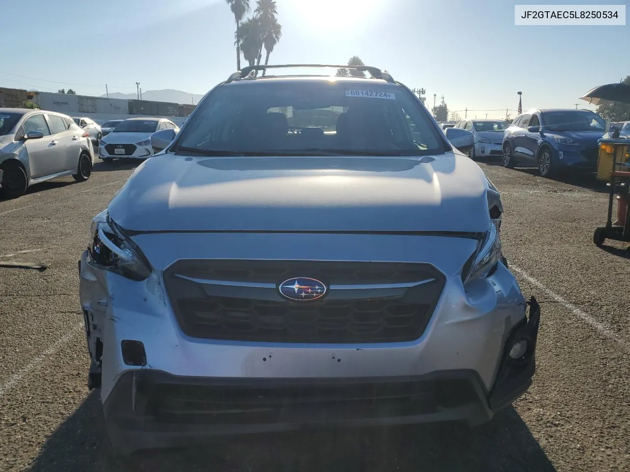 2020 Subaru Crosstrek Premium VIN: JF2GTAEC5L8250534 Lot: 68142724