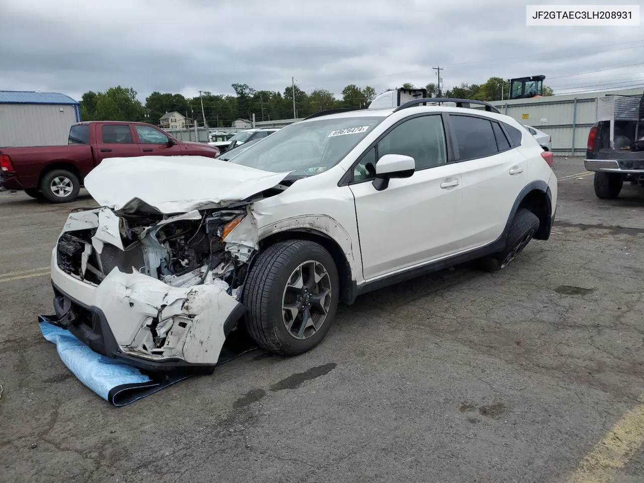 JF2GTAEC3LH208931 2020 Subaru Crosstrek Premium