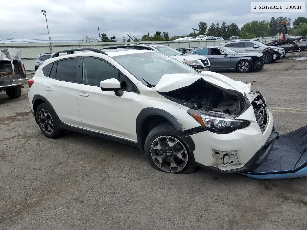 2020 Subaru Crosstrek Premium VIN: JF2GTAEC3LH208931 Lot: 69676474