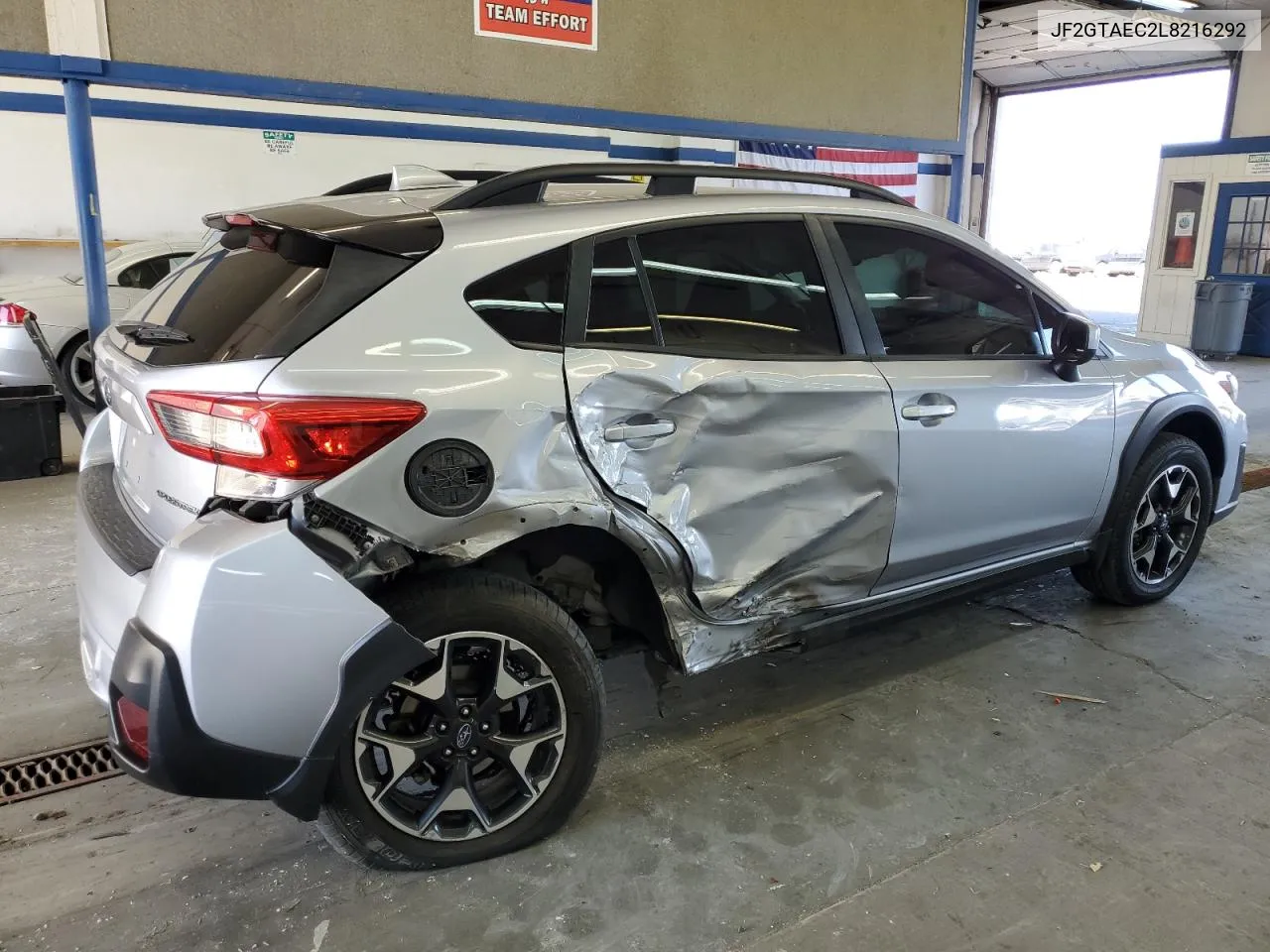 2020 Subaru Crosstrek Premium VIN: JF2GTAEC2L8216292 Lot: 69889504