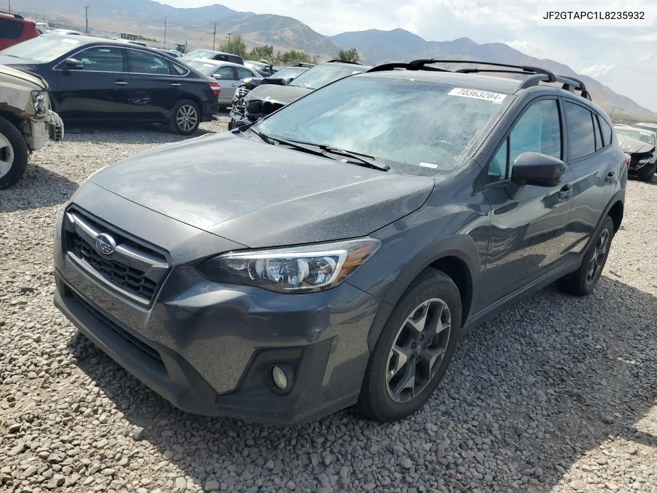 2020 Subaru Crosstrek Premium VIN: JF2GTAPC1L8235932 Lot: 70363204