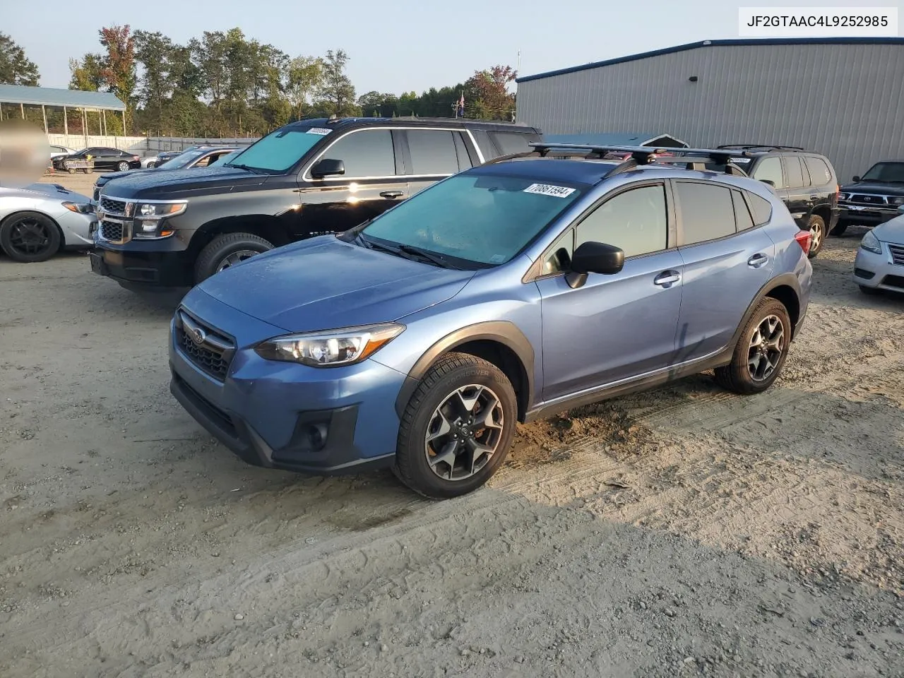 2020 Subaru Crosstrek VIN: JF2GTAAC4L9252985 Lot: 70861594