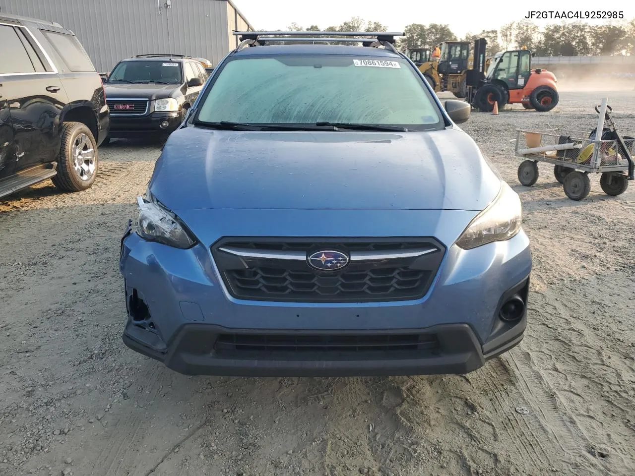 2020 Subaru Crosstrek VIN: JF2GTAAC4L9252985 Lot: 70861594