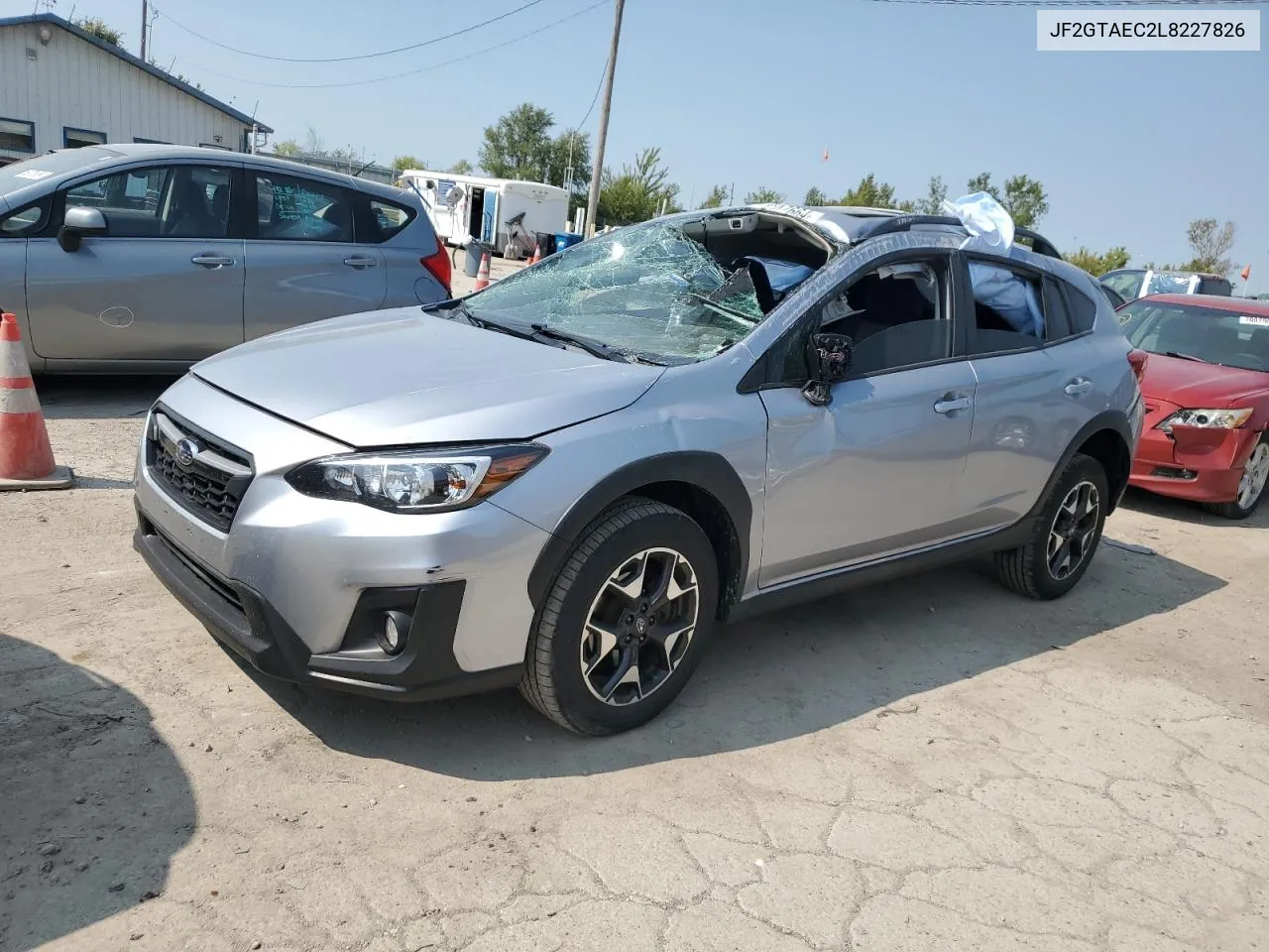 2020 Subaru Crosstrek Premium VIN: JF2GTAEC2L8227826 Lot: 71047664