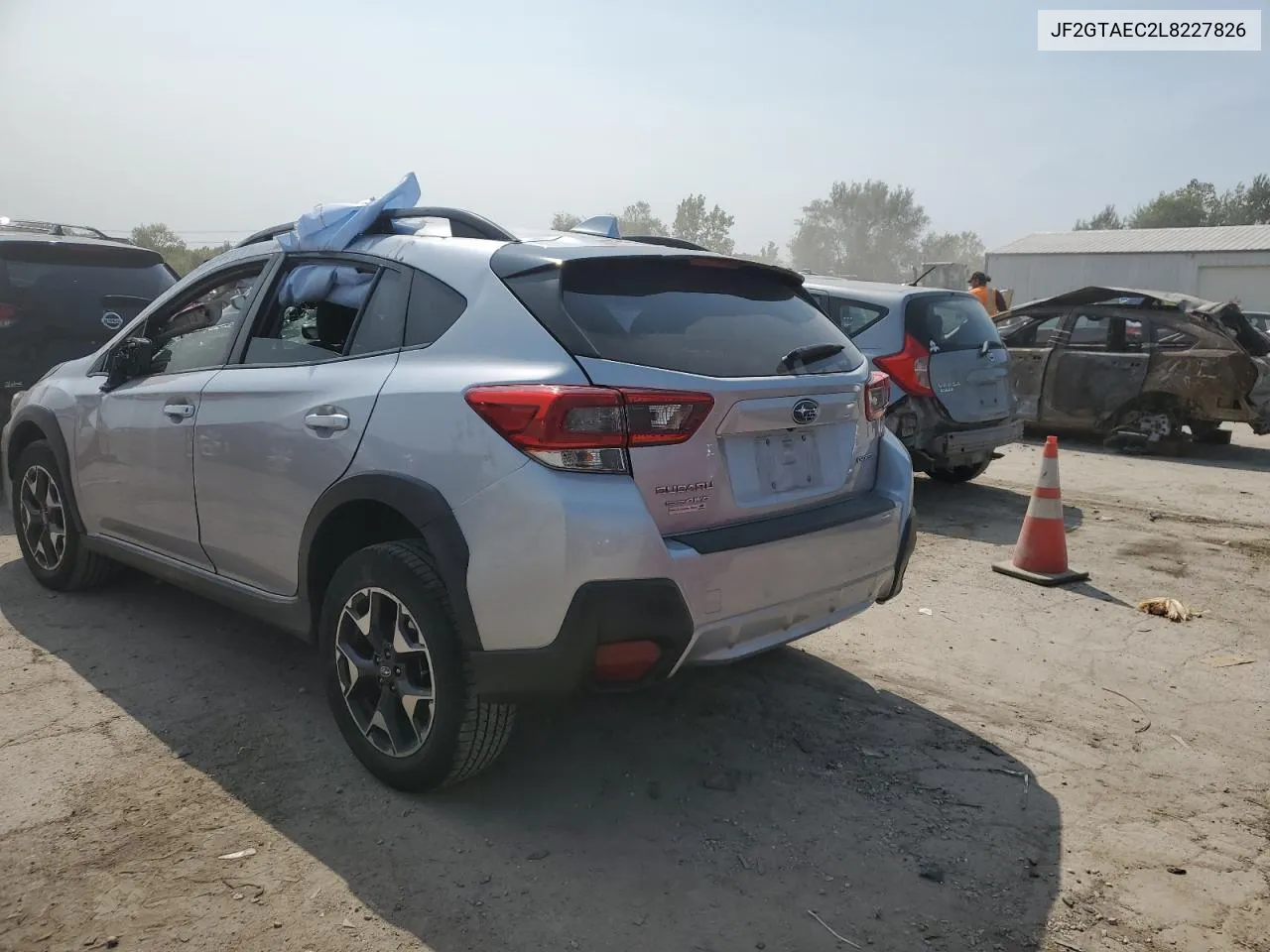 JF2GTAEC2L8227826 2020 Subaru Crosstrek Premium