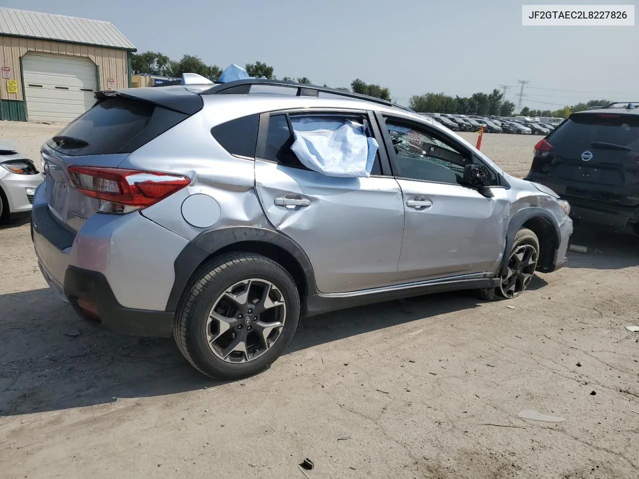 JF2GTAEC2L8227826 2020 Subaru Crosstrek Premium