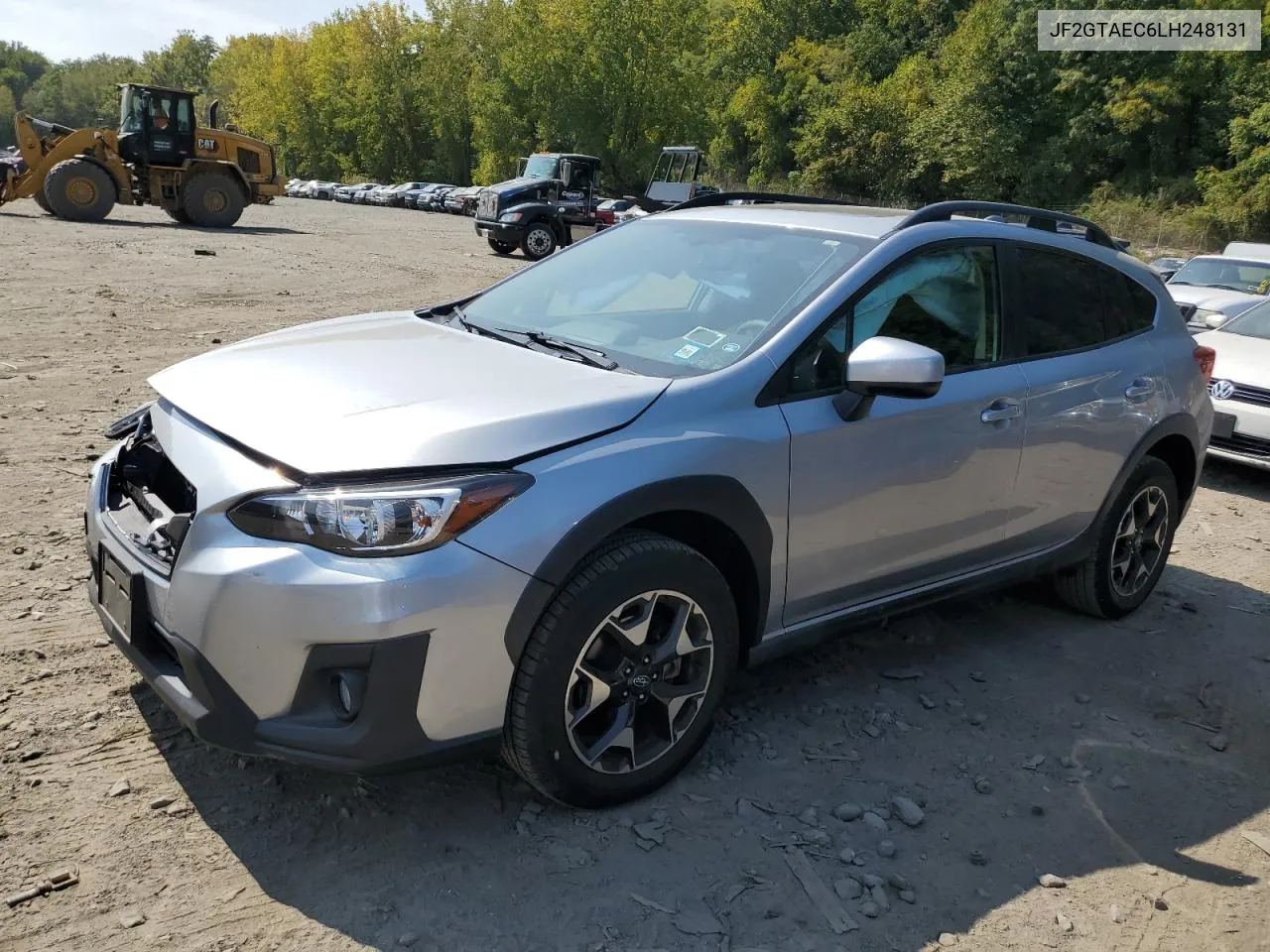 2020 Subaru Crosstrek Premium VIN: JF2GTAEC6LH248131 Lot: 71048614