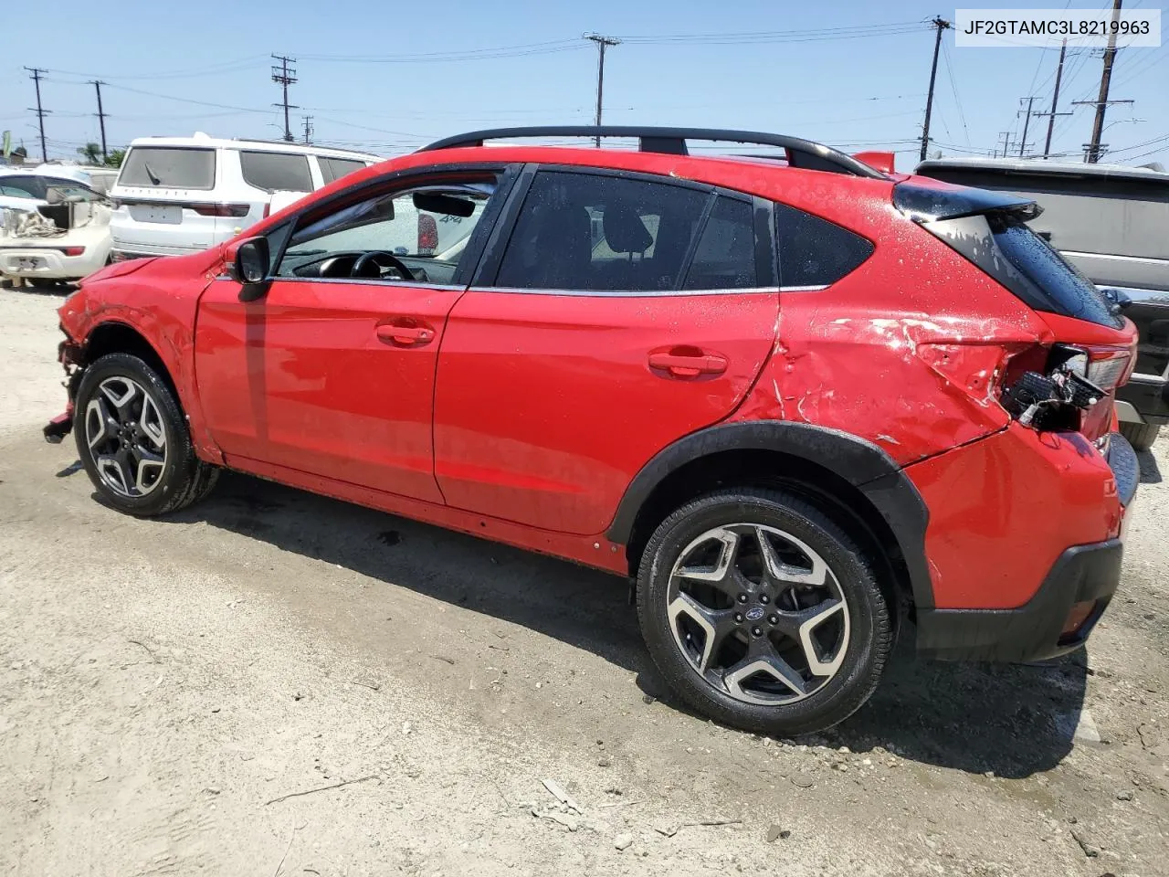 2020 Subaru Crosstrek Limited VIN: JF2GTAMC3L8219963 Lot: 71500444