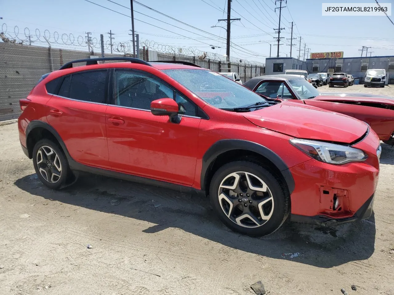 2020 Subaru Crosstrek Limited VIN: JF2GTAMC3L8219963 Lot: 71500444