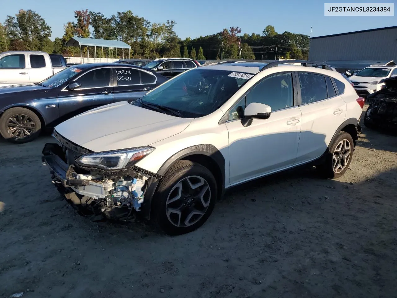 2020 Subaru Crosstrek Limited VIN: JF2GTANC9L8234384 Lot: 71574024