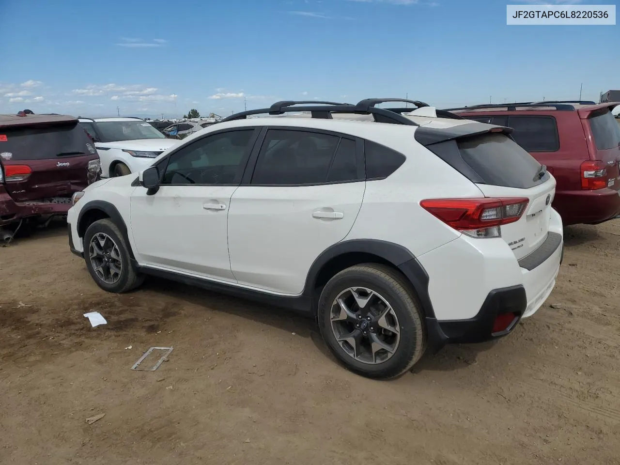 2020 Subaru Crosstrek Premium VIN: JF2GTAPC6L8220536 Lot: 72313014