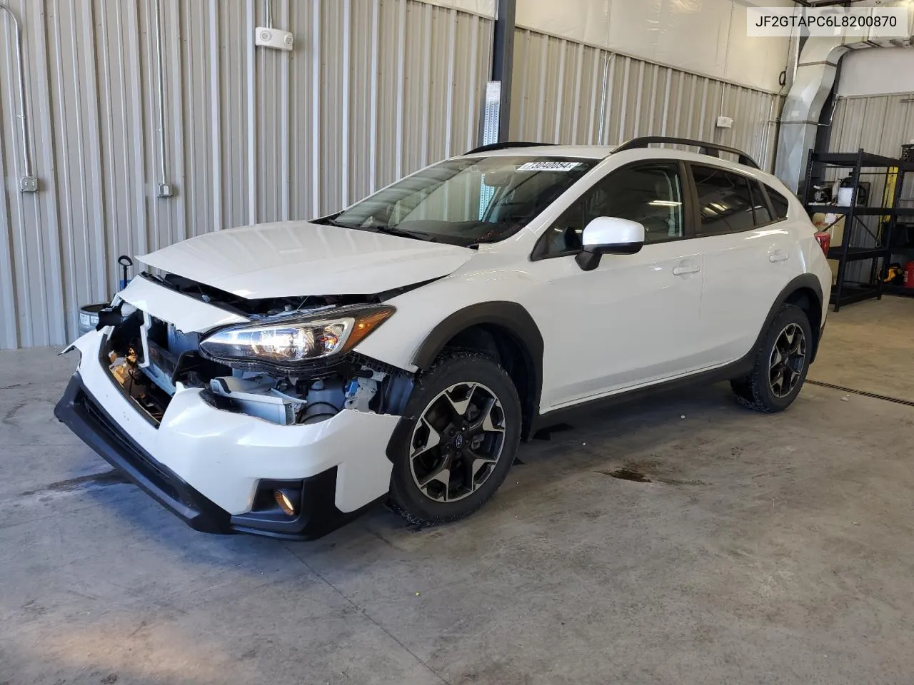 2020 Subaru Crosstrek Premium VIN: JF2GTAPC6L8200870 Lot: 73040054