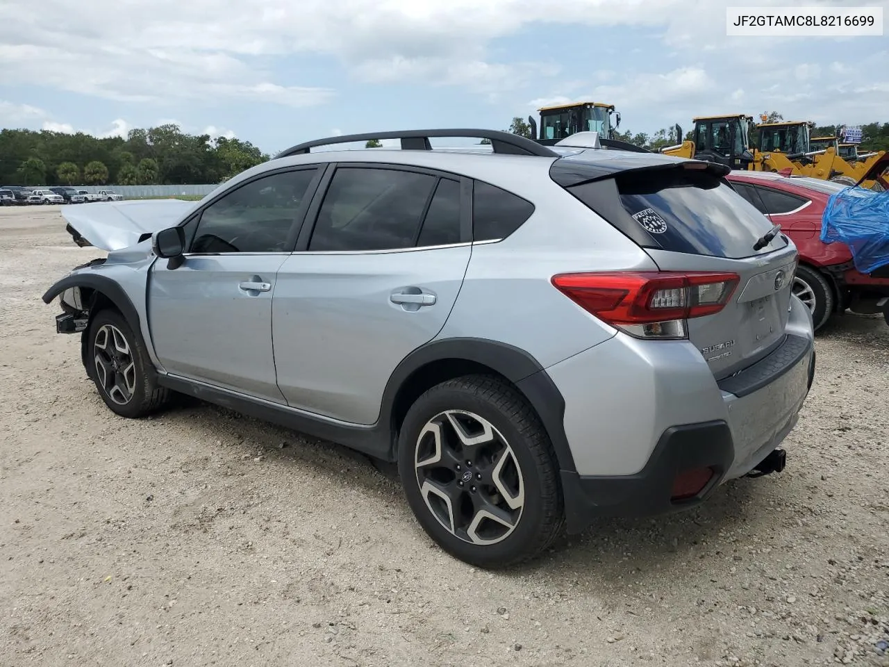 JF2GTAMC8L8216699 2020 Subaru Crosstrek Limited