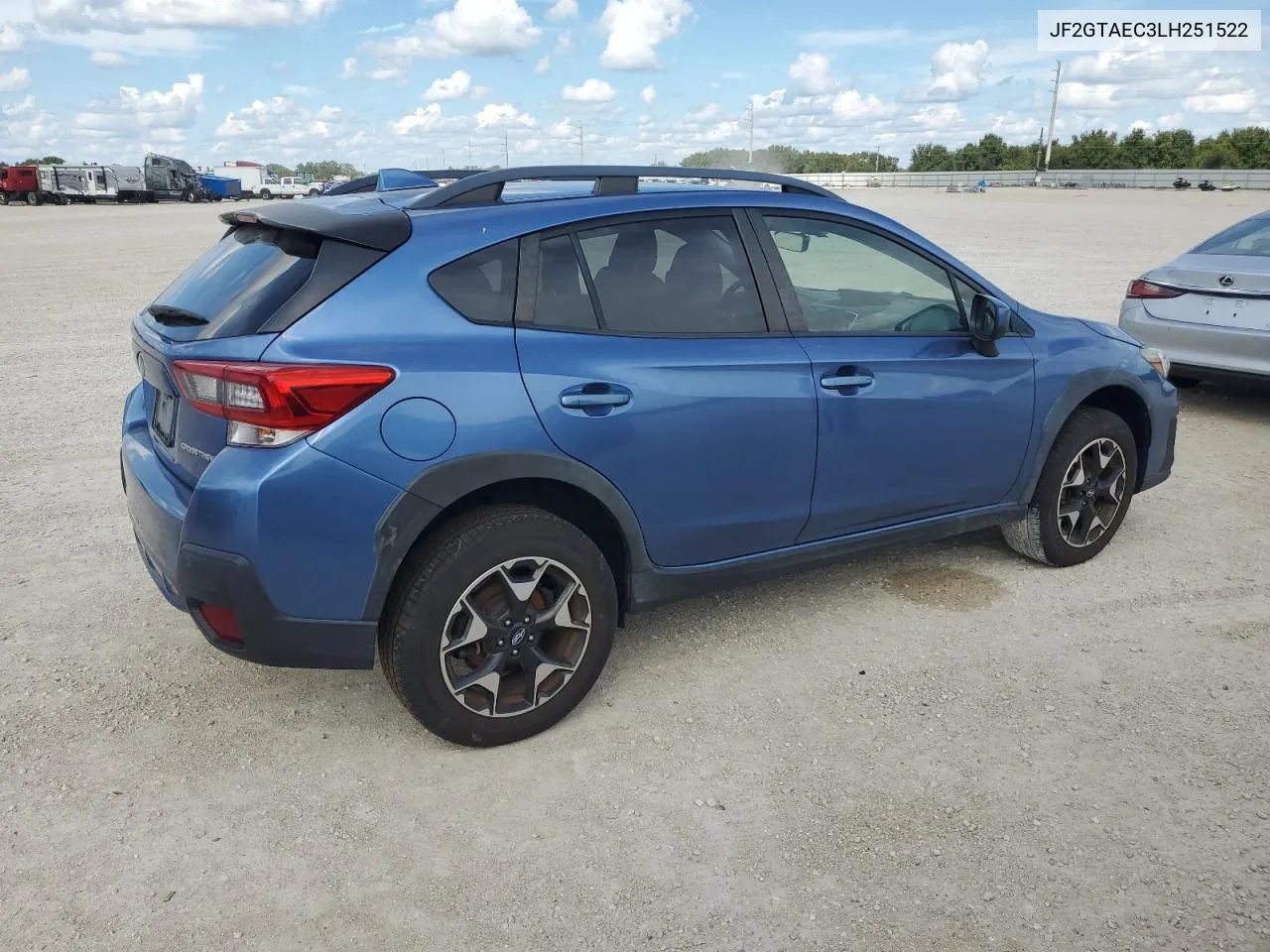 2020 Subaru Crosstrek Premium VIN: JF2GTAEC3LH251522 Lot: 73855304