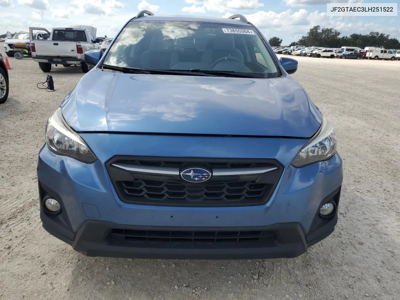 2020 Subaru Crosstrek Premium VIN: JF2GTAEC3LH251522 Lot: 73855304