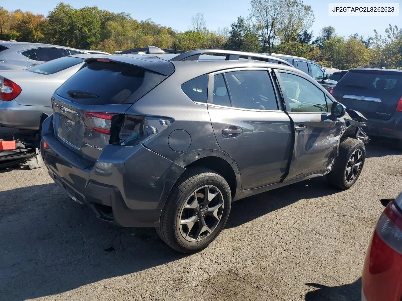 2020 Subaru Crosstrek Premium VIN: JF2GTAPC2L8262623 Lot: 74173654