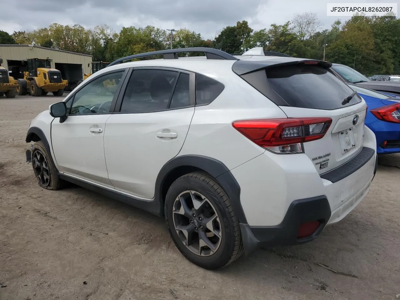 2020 Subaru Crosstrek Premium VIN: JF2GTAPC4L8262087 Lot: 74202464