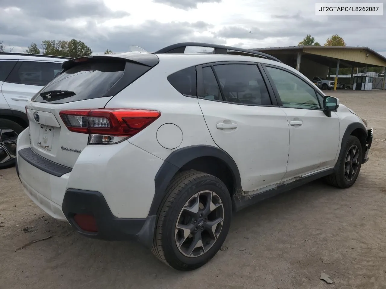 2020 Subaru Crosstrek Premium VIN: JF2GTAPC4L8262087 Lot: 74202464