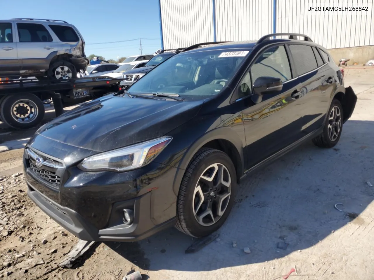 2020 Subaru Crosstrek Limited VIN: JF2GTAMC5LH268842 Lot: 74322394