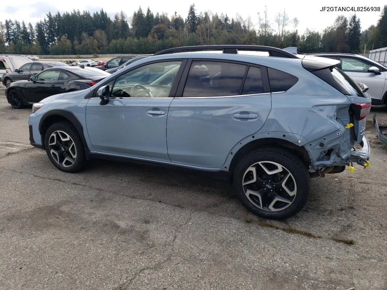 2020 Subaru Crosstrek Limited VIN: JF2GTANC4L8256938 Lot: 74927204