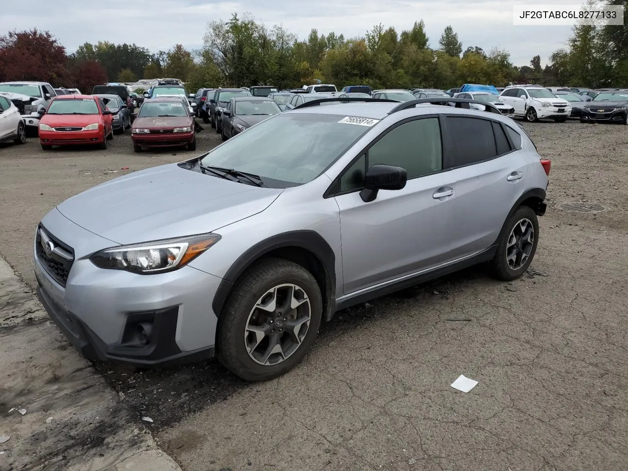 2020 Subaru Crosstrek VIN: JF2GTABC6L8277133 Lot: 75655814