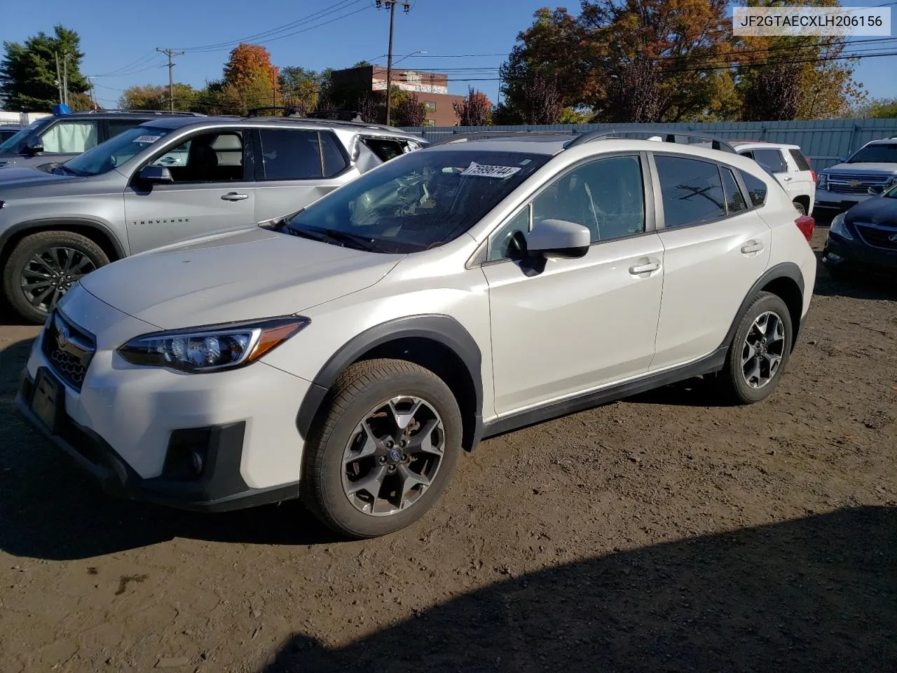 2020 Subaru Crosstrek Premium VIN: JF2GTAECXLH206156 Lot: 75996744