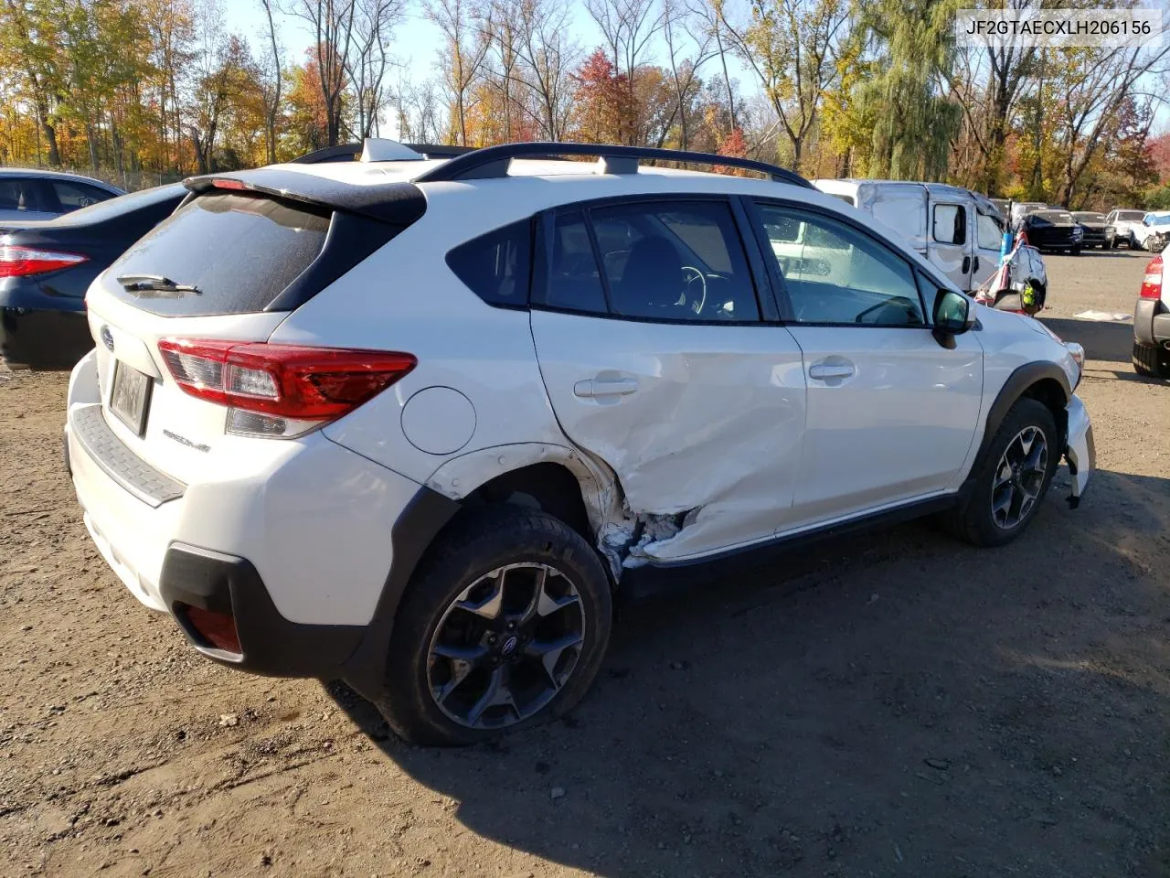 2020 Subaru Crosstrek Premium VIN: JF2GTAECXLH206156 Lot: 75996744