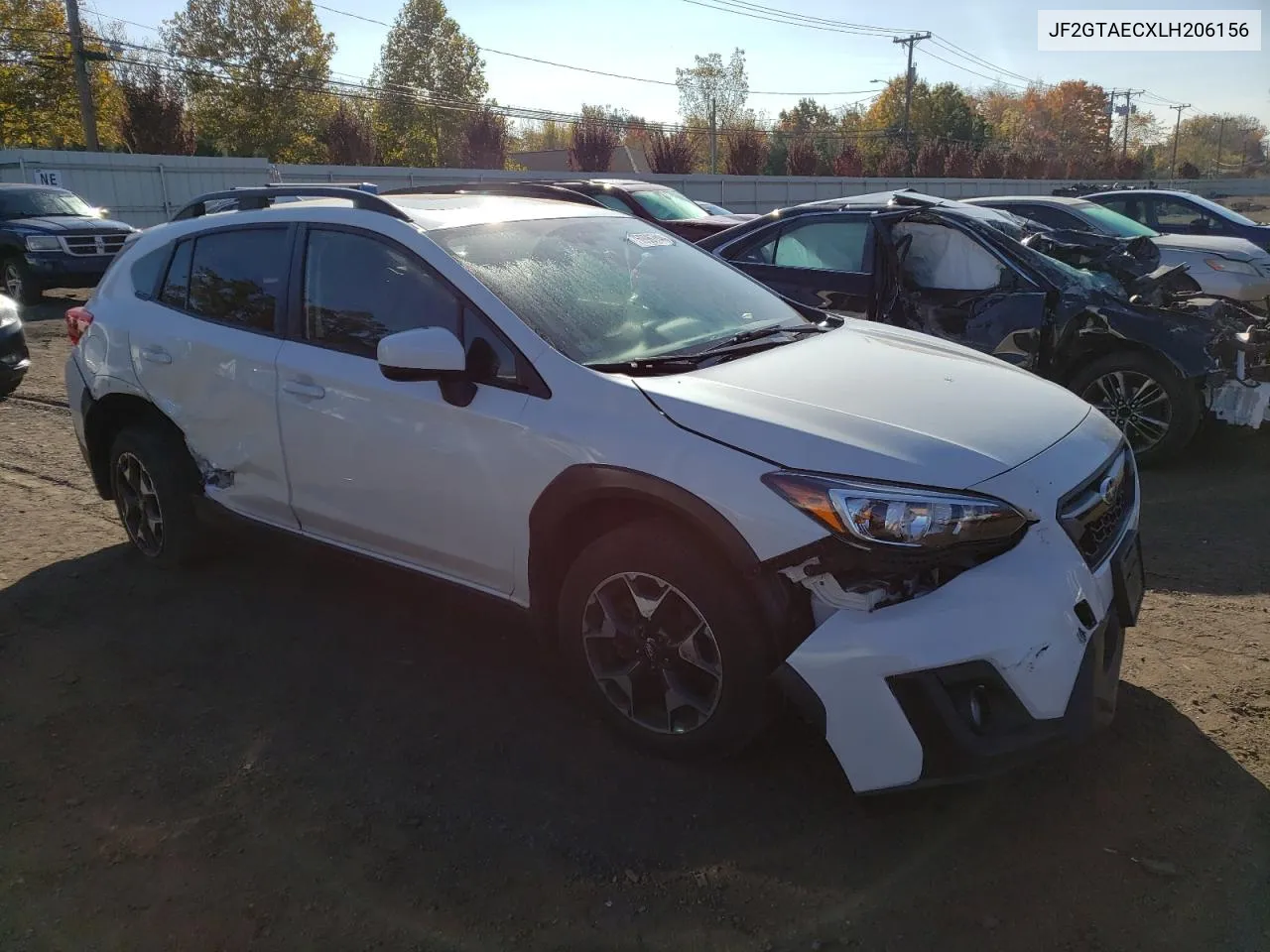 2020 Subaru Crosstrek Premium VIN: JF2GTAECXLH206156 Lot: 75996744