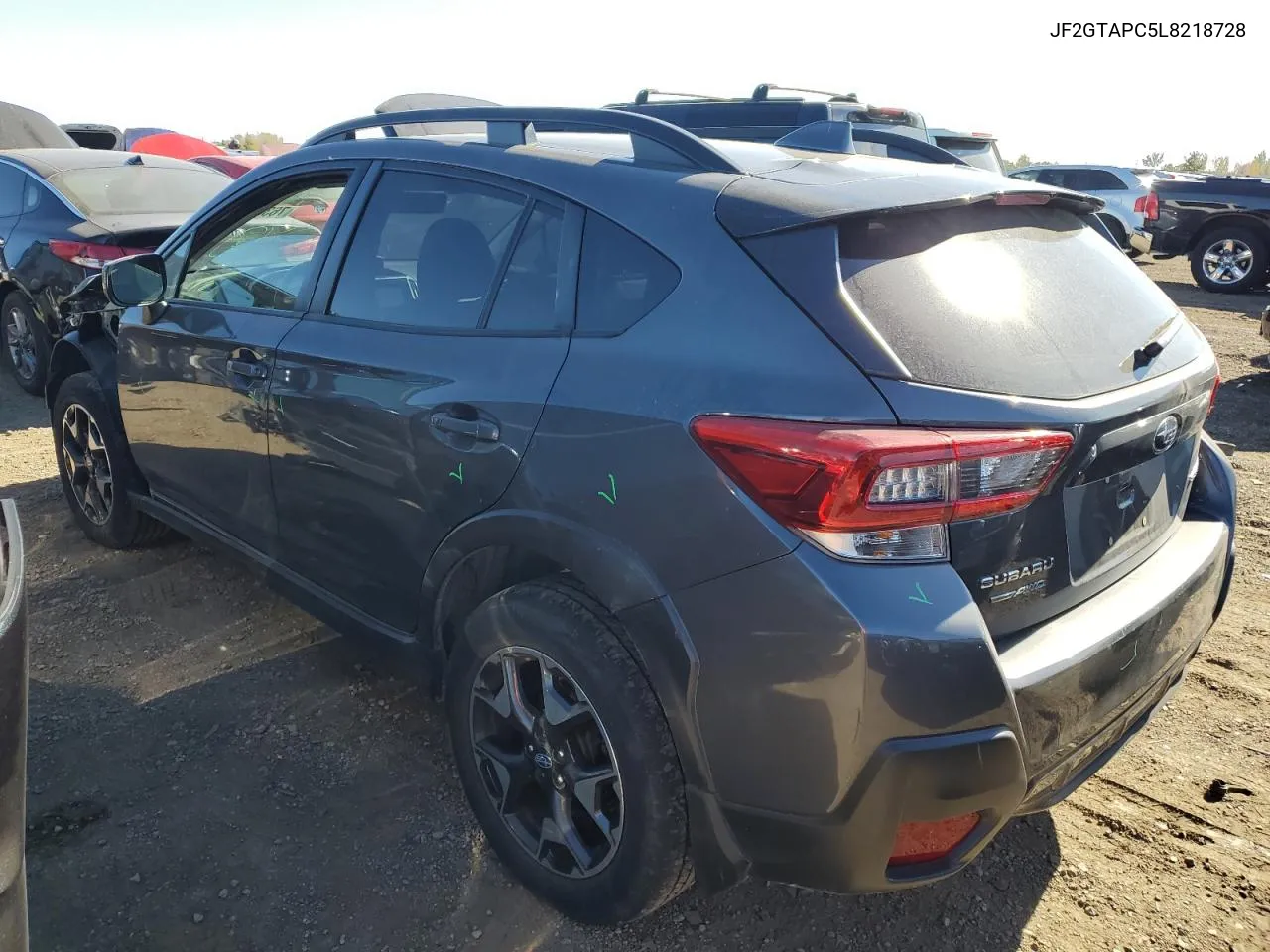 2020 Subaru Crosstrek Premium VIN: JF2GTAPC5L8218728 Lot: 76335794