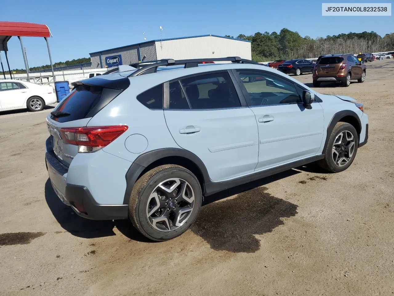 2020 Subaru Crosstrek Limited VIN: JF2GTANC0L8232538 Lot: 76557684