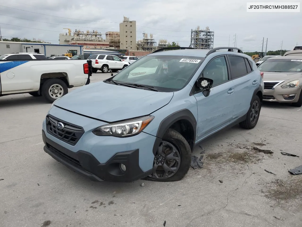 2021 Subaru Crosstrek Sport VIN: JF2GTHRC1MH388527 Lot: 53276524