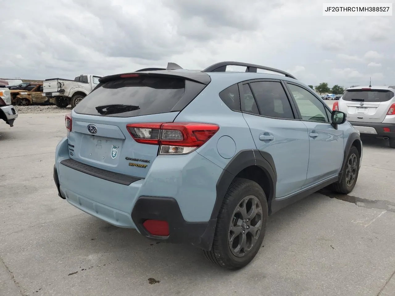 2021 Subaru Crosstrek Sport VIN: JF2GTHRC1MH388527 Lot: 53276524