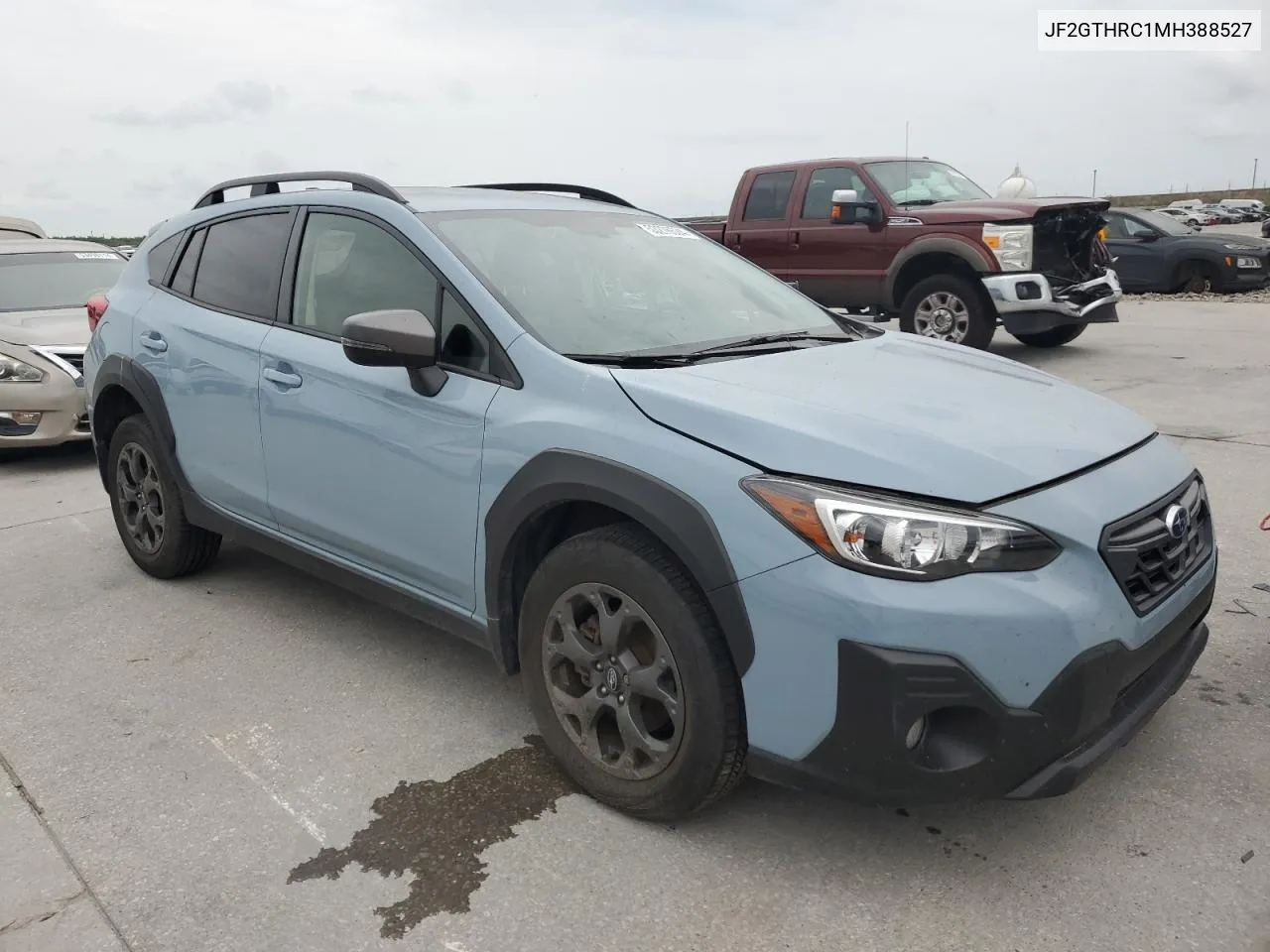 2021 Subaru Crosstrek Sport VIN: JF2GTHRC1MH388527 Lot: 53276524