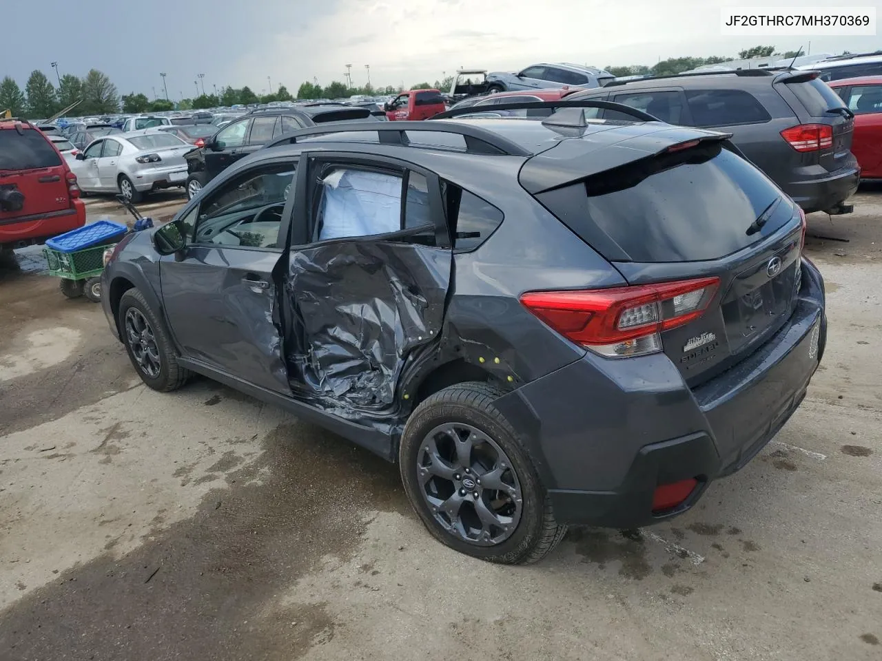 2021 Subaru Crosstrek Sport VIN: JF2GTHRC7MH370369 Lot: 54071984