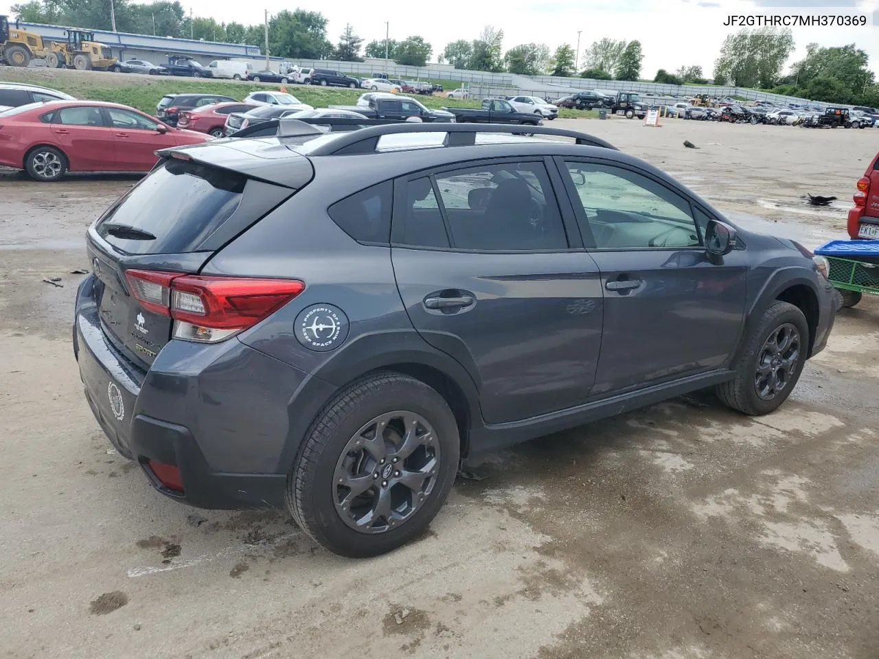 2021 Subaru Crosstrek Sport VIN: JF2GTHRC7MH370369 Lot: 54071984