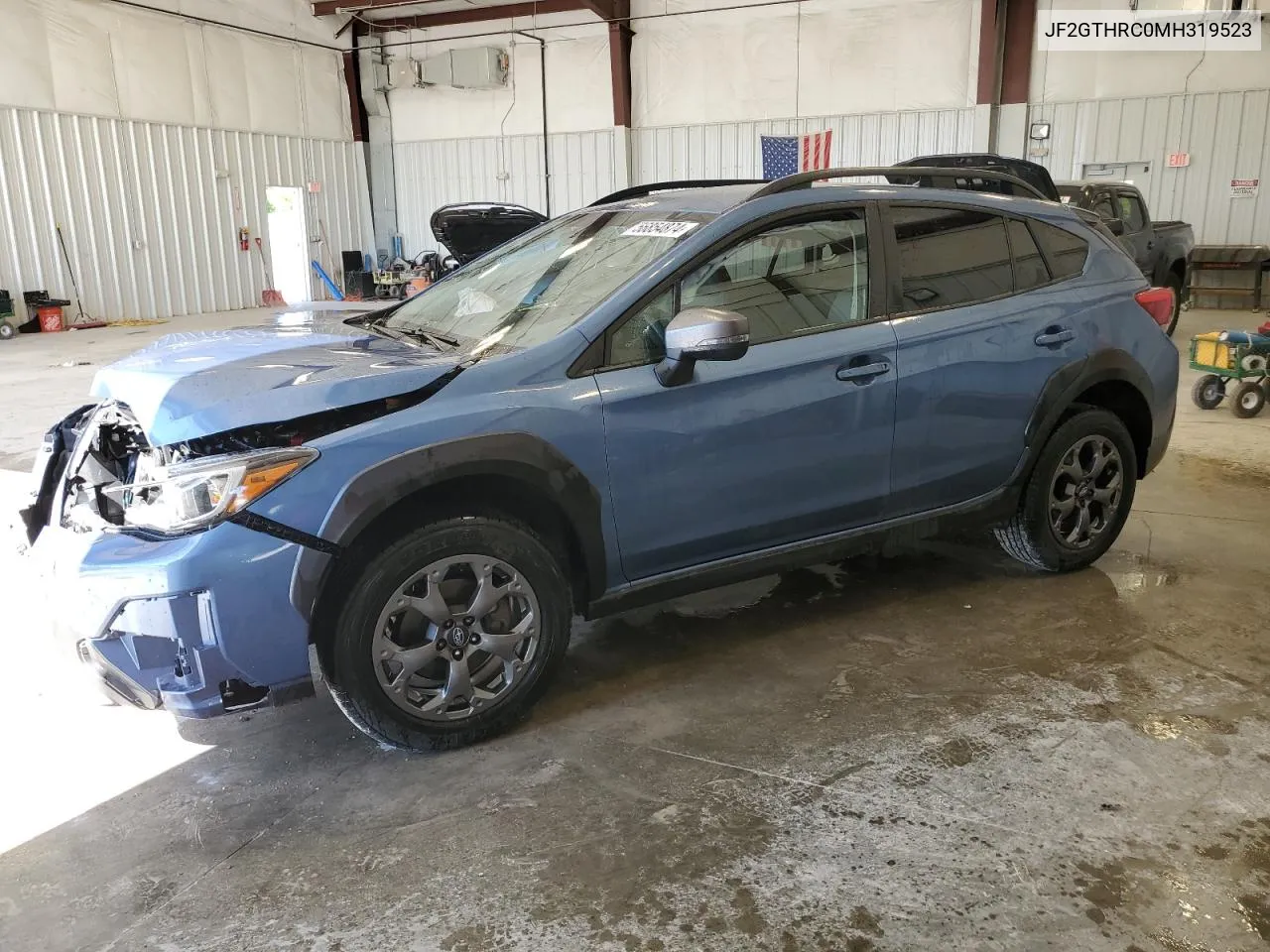 2021 Subaru Crosstrek Sport VIN: JF2GTHRC0MH319523 Lot: 56854874