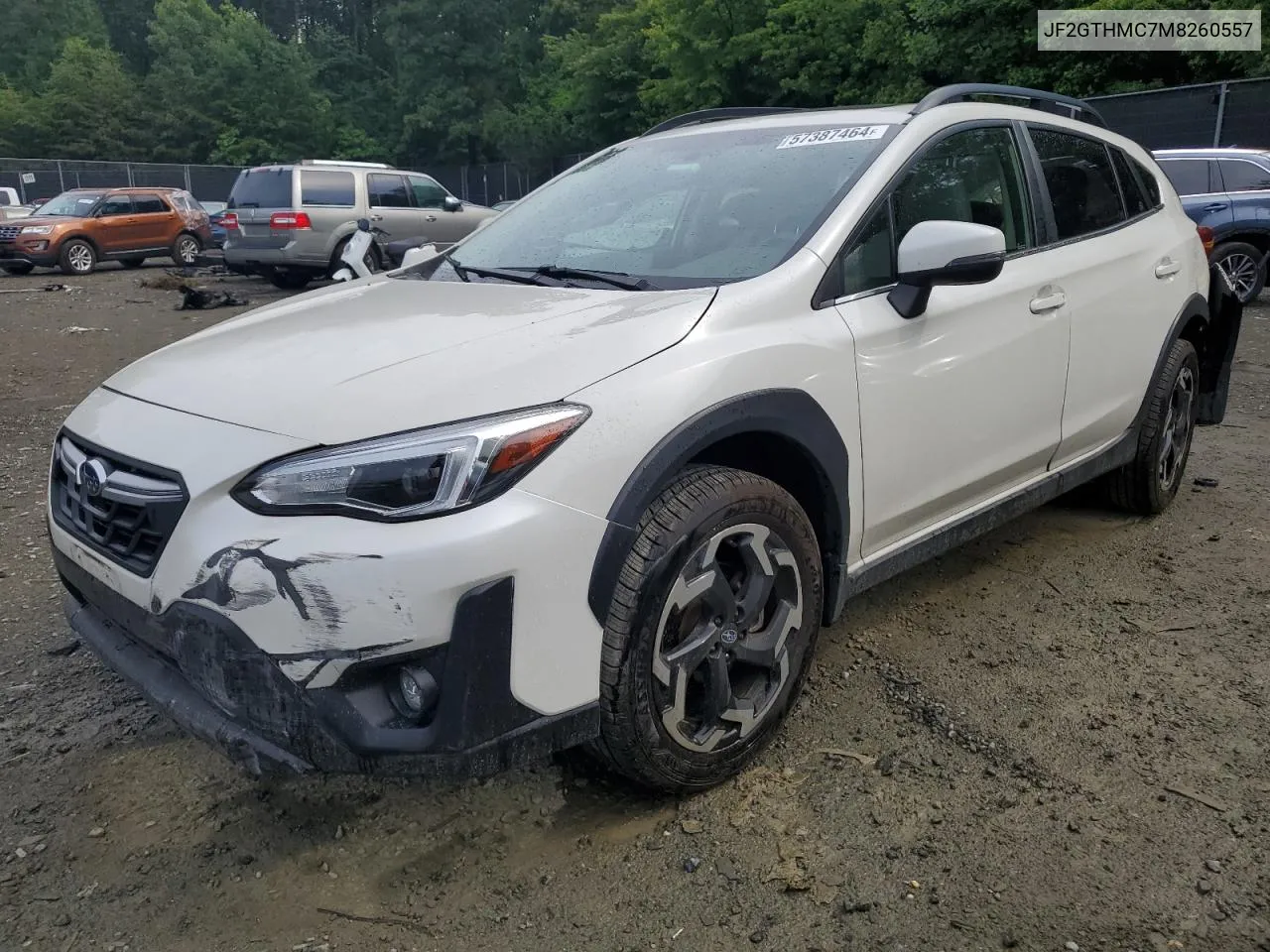 2021 Subaru Crosstrek Limited VIN: JF2GTHMC7M8260557 Lot: 57387464