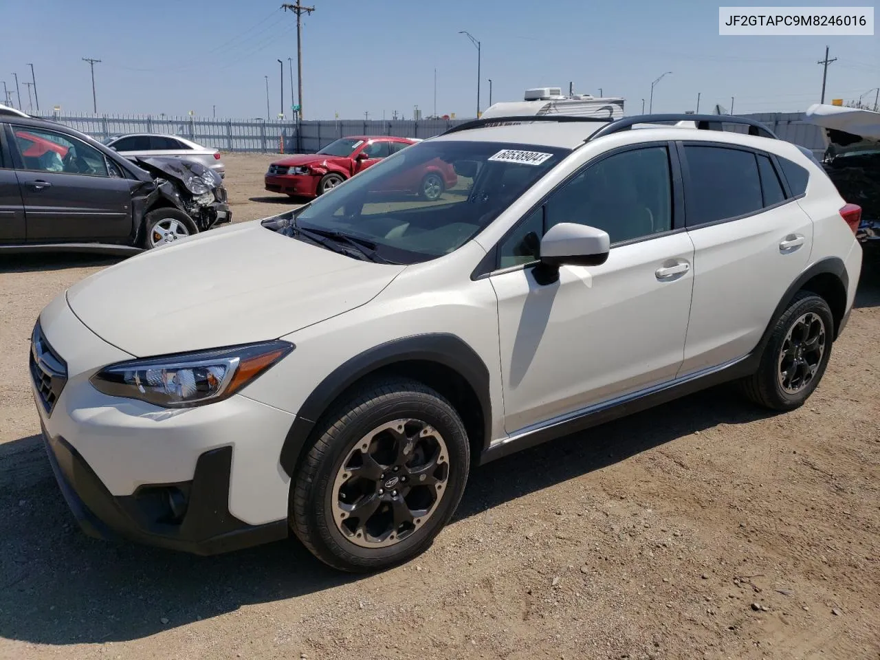 2021 Subaru Crosstrek Premium VIN: JF2GTAPC9M8246016 Lot: 60538904