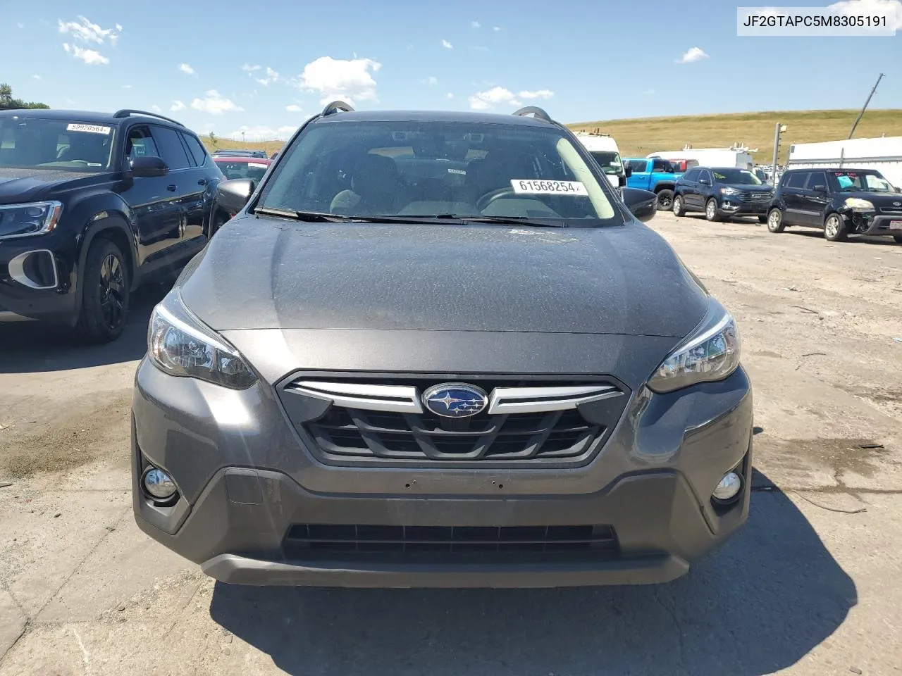 2021 Subaru Crosstrek Premium VIN: JF2GTAPC5M8305191 Lot: 61568254