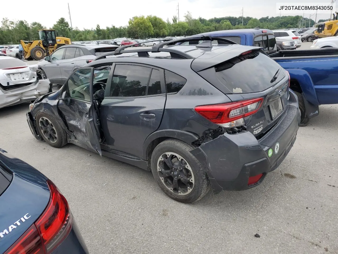 2021 Subaru Crosstrek Premium VIN: JF2GTAEC8M8343050 Lot: 62713234