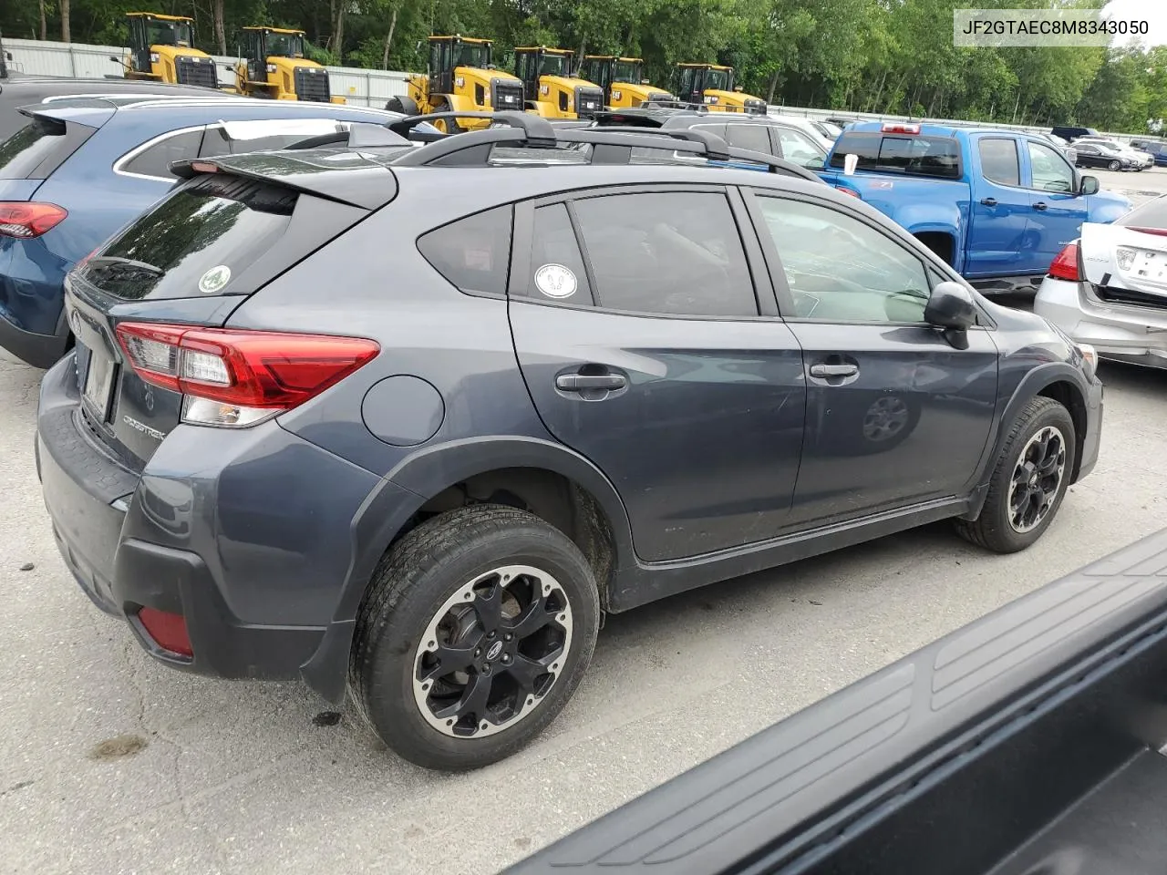 2021 Subaru Crosstrek Premium VIN: JF2GTAEC8M8343050 Lot: 62713234