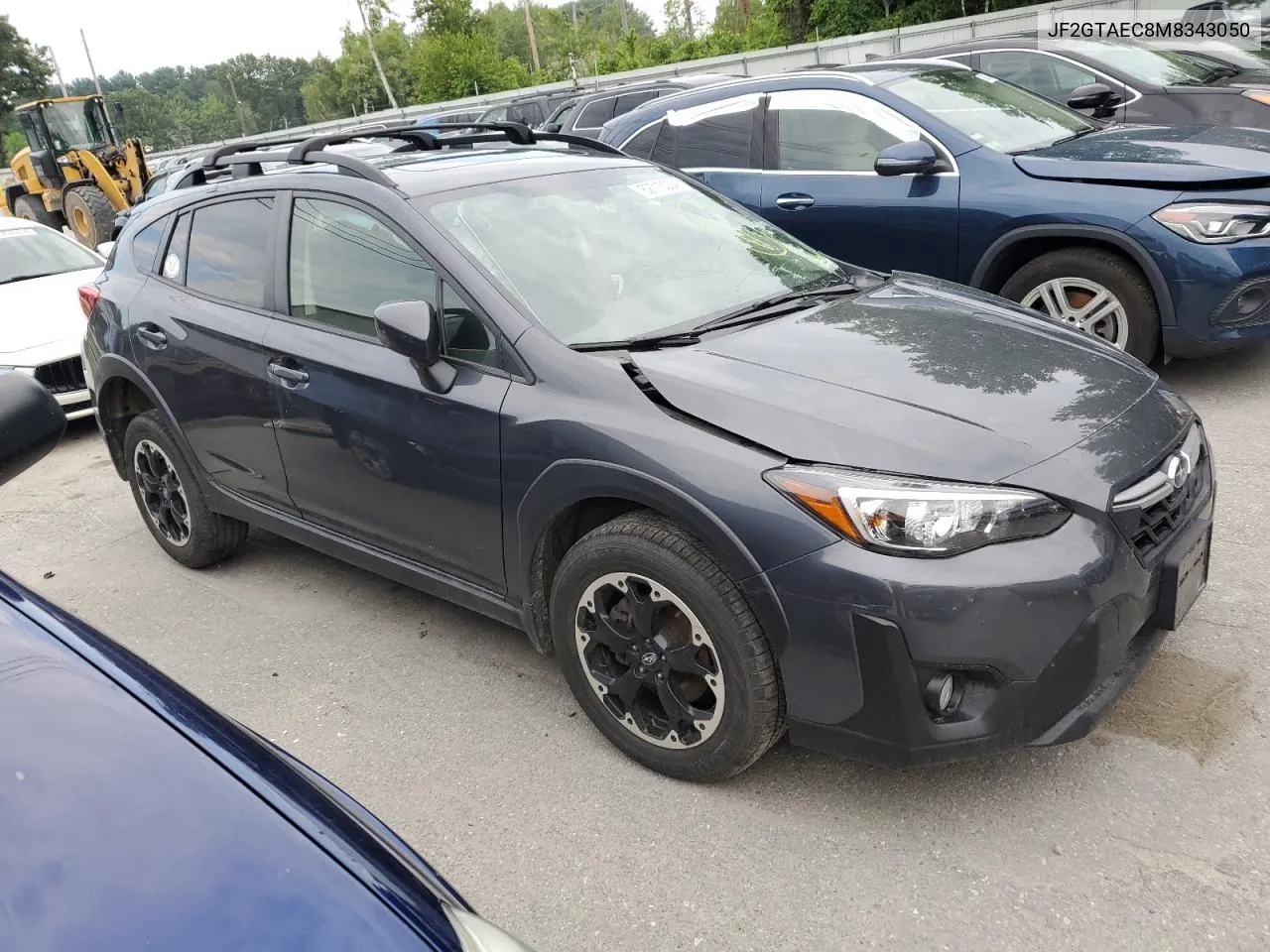 2021 Subaru Crosstrek Premium VIN: JF2GTAEC8M8343050 Lot: 62713234