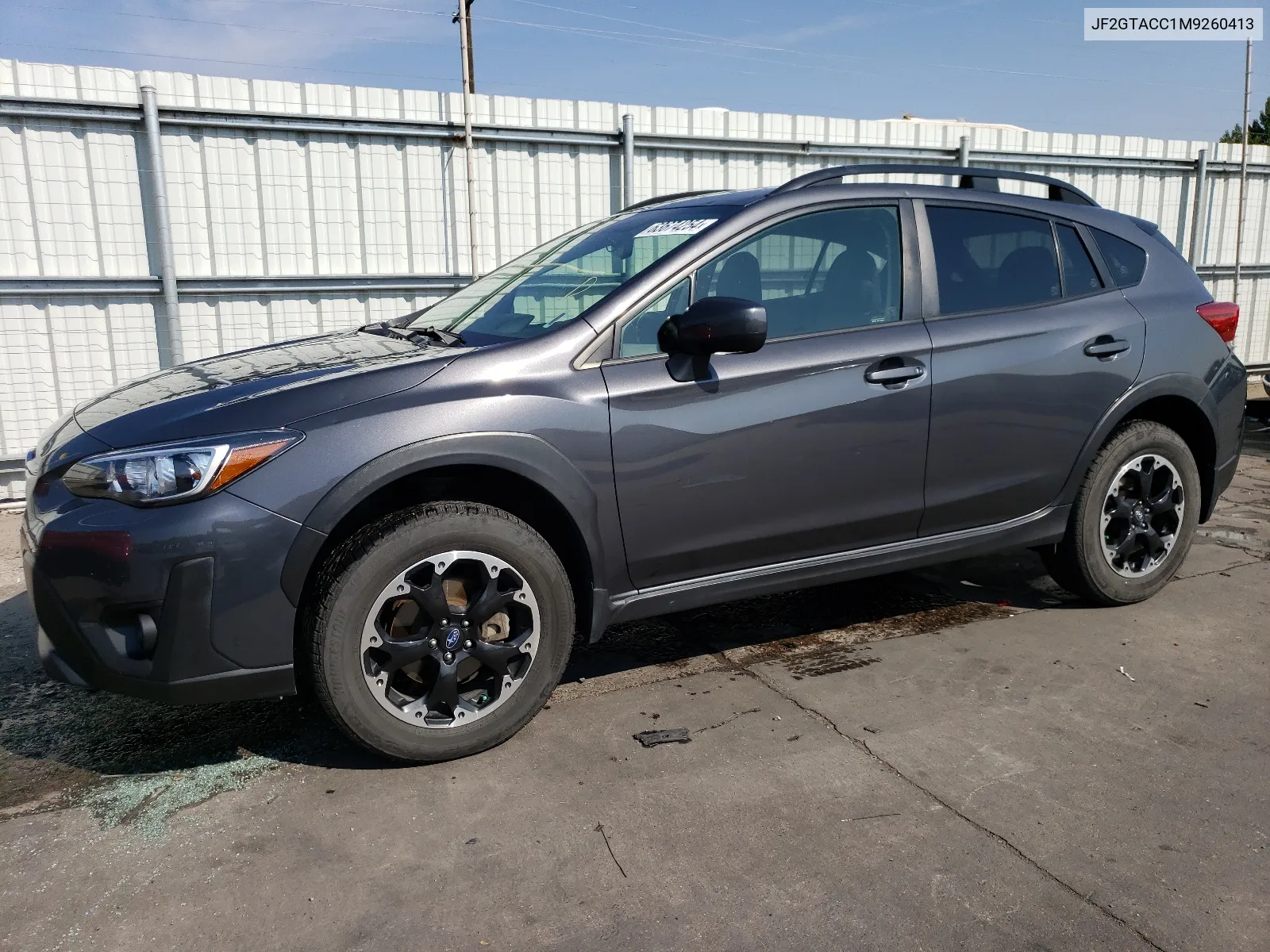 2021 Subaru Crosstrek Premium VIN: JF2GTACC1M9260413 Lot: 63674254