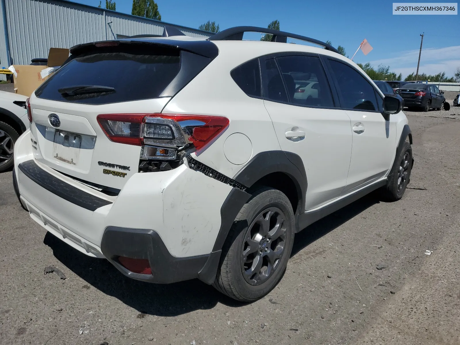 2021 Subaru Crosstrek Sport VIN: JF2GTHSCXMH367346 Lot: 64176344